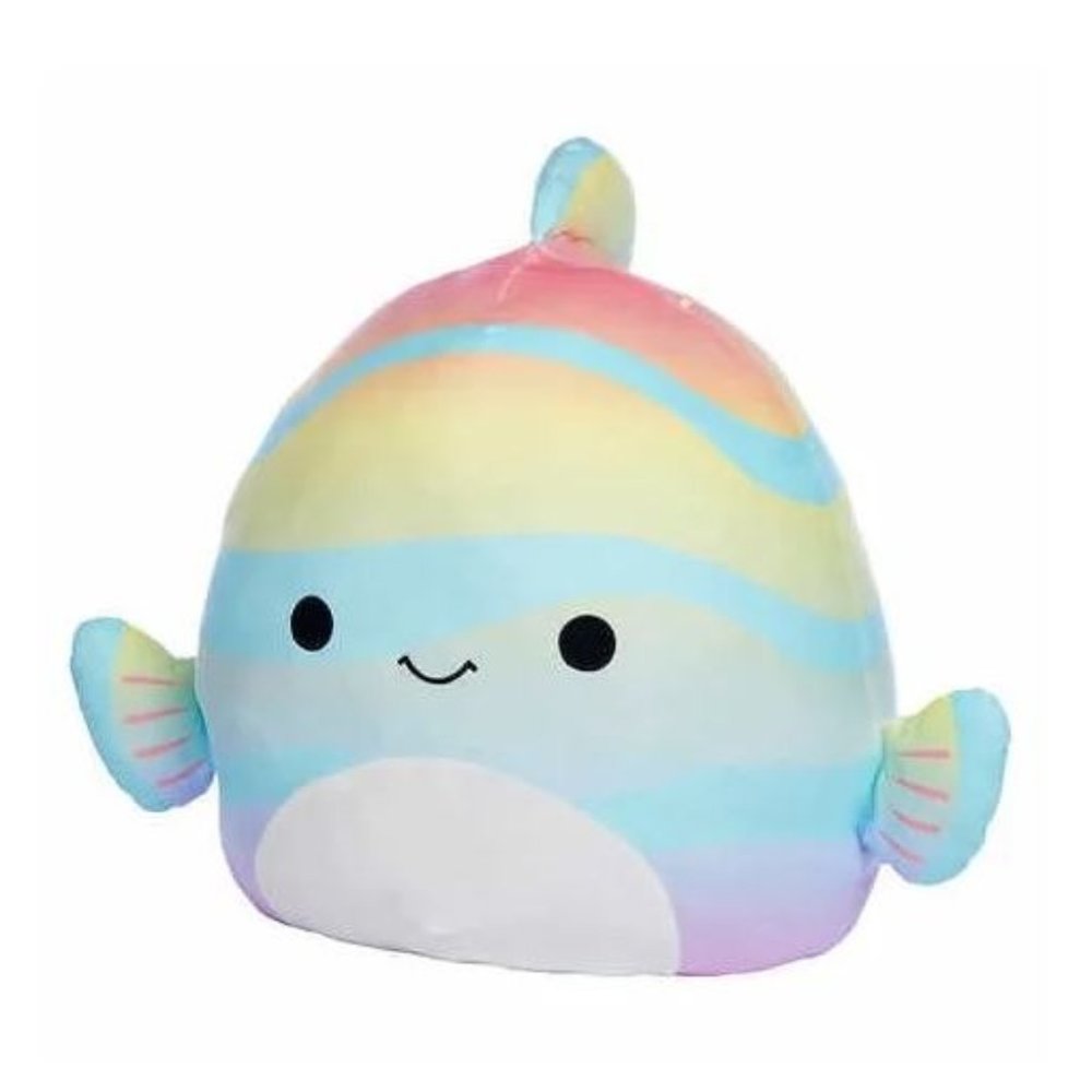 NWT Squishmallow 16" Canda - Rainbow Fish